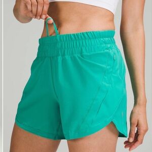 Lululemon Track That Short • 5” • Maldives Green • Sz 8